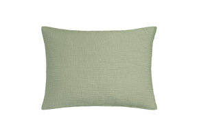 PURE 68 kussensloop 40x55 cm Smoke Green (katoen)