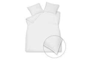 WASHED COTTON kussensloop 60x70 cm White (katoen)