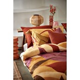 Vandyck WASHED COTTON dekbedovertrek Rusty Brown 200x220 cm