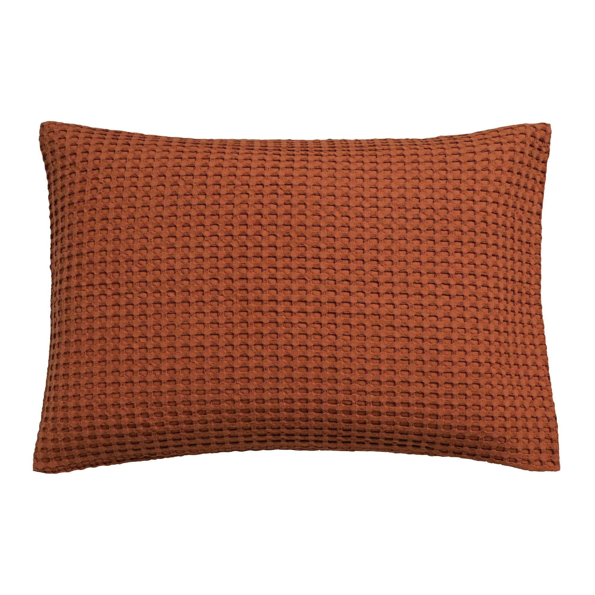 Vandyck HOME Pique kussensloop Rusty Brown 40x55 cm