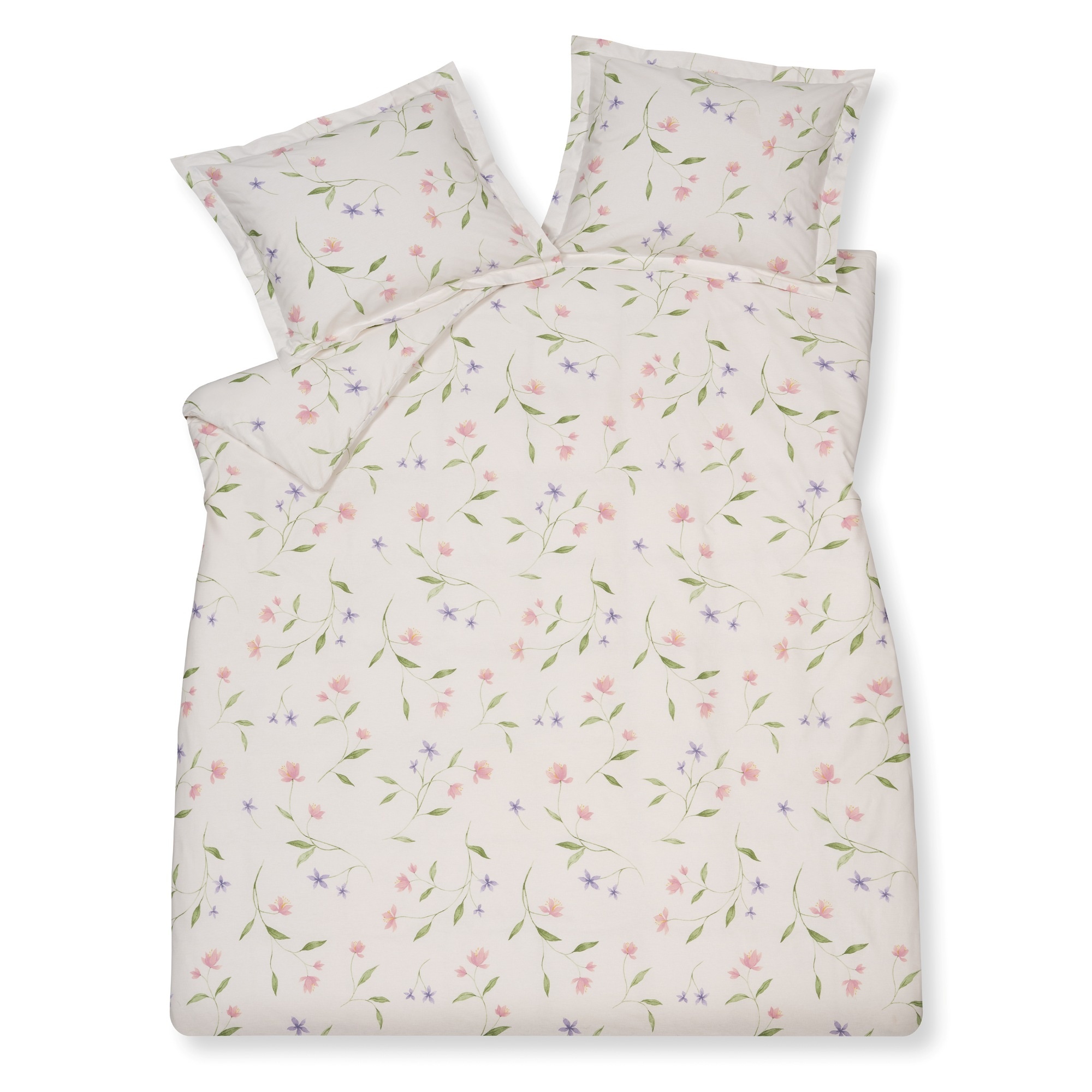 Vandyck SOFT BLOOM dekbedovertrek Off White 240x220 cm