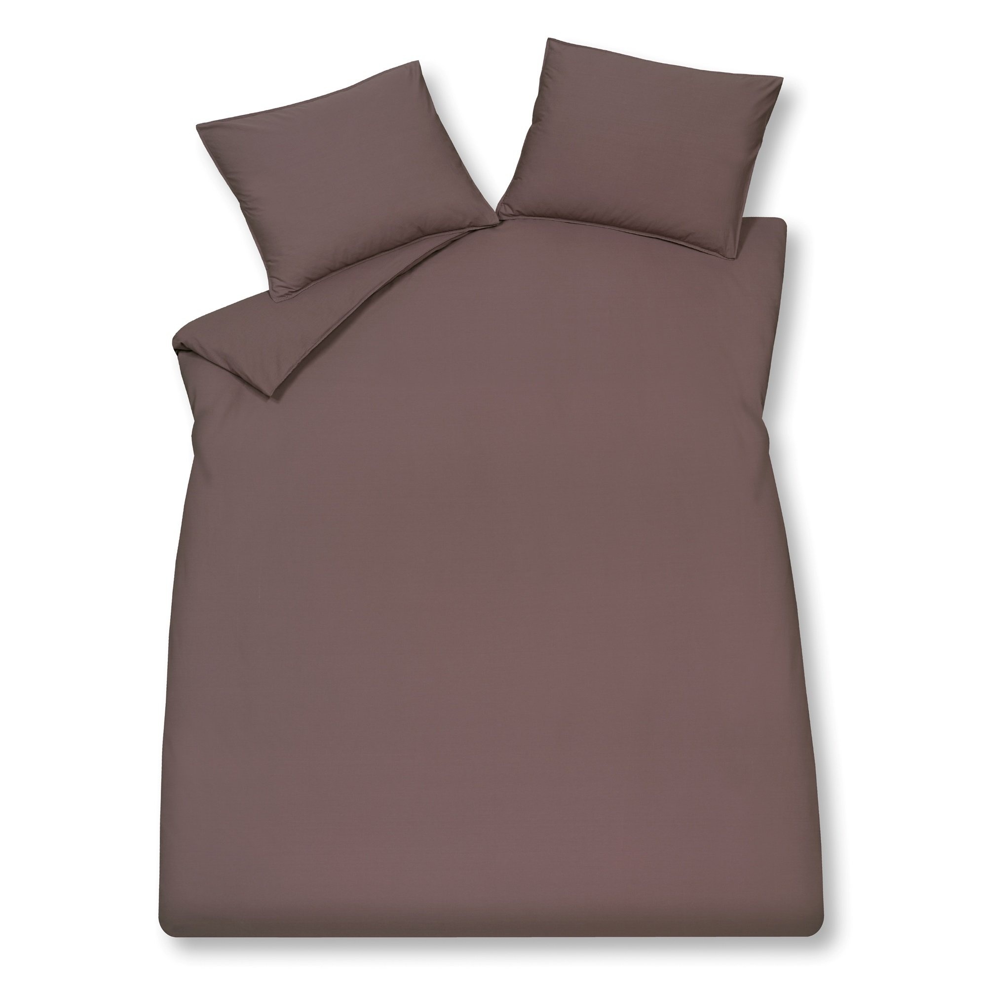 Vandyck WASHED COTTON duvet cover Peppercorn 240x220 cm