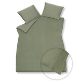 Duvet cover PURE 07 Earth Green 200x220 cm (linen / satin cotton) PRSA17207