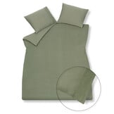 Housse de couette PURE 07 Earth Green 200x220 cm (lin / coton satiné) PRSA17207
