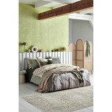 Duvet cover PURE 07 Earth Green 200x220 cm (linen / satin cotton) PRSA17207