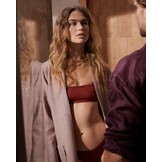 Peignoir Vandyck BIARRITZ Mauve-331