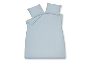 PURE 66 dekbedovertrek Powder Blue 200x220 cm