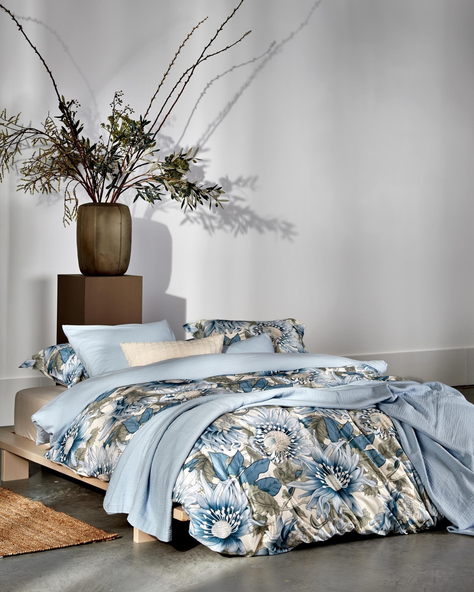 Vandyck PURE 66 dekbedovertrek Powder Blue 200x220 cm