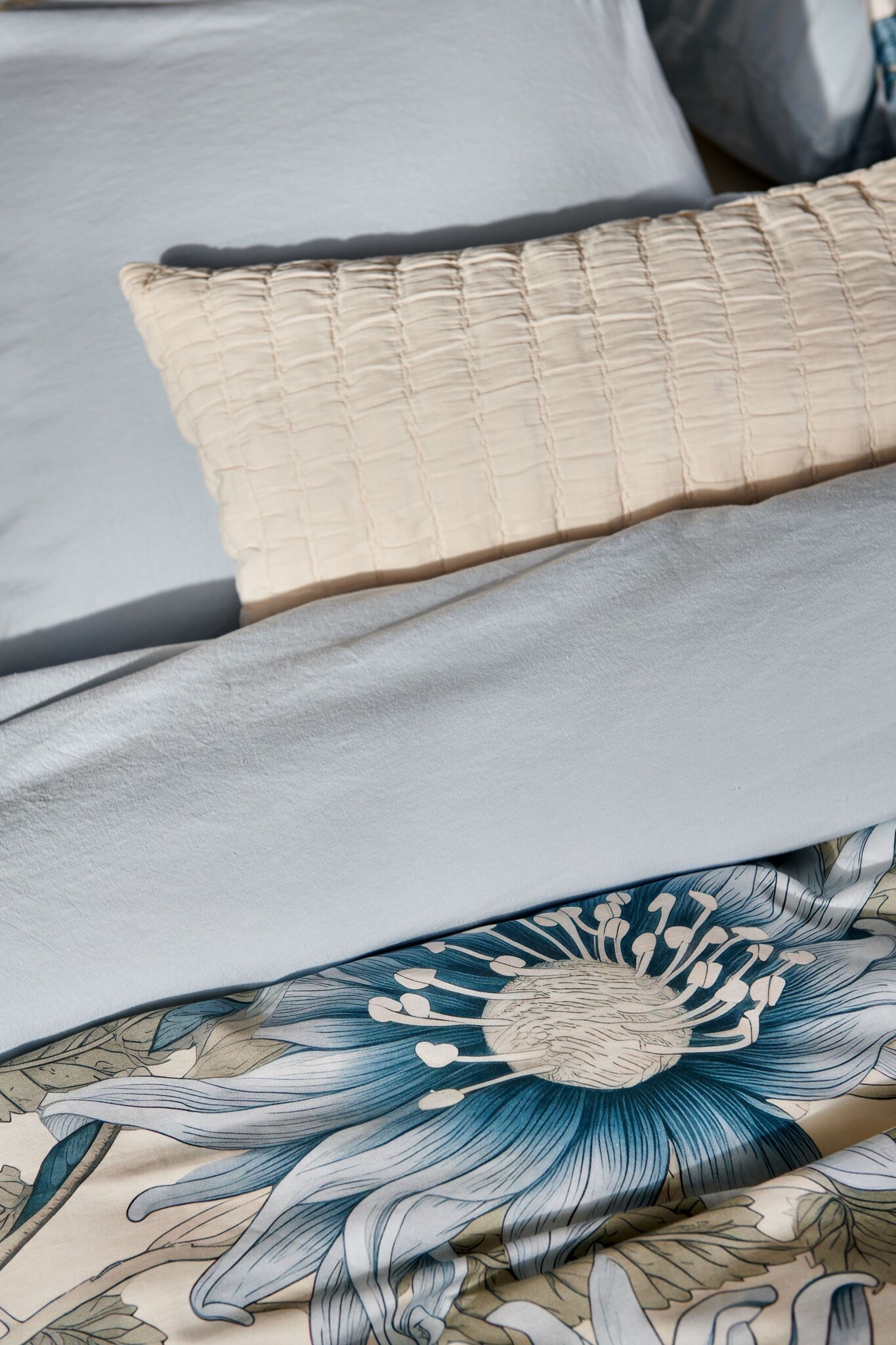 Vandyck PURE 66 dekbedovertrek Powder Blue 200x220 cm