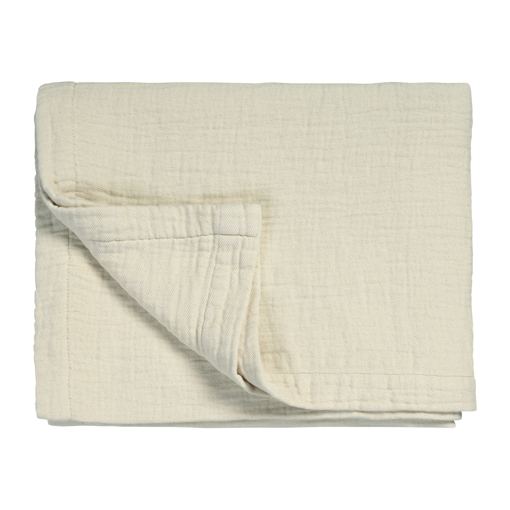 PURE 68 plaid/sprei 160x250 cm Cream Tan (PRSA23168)