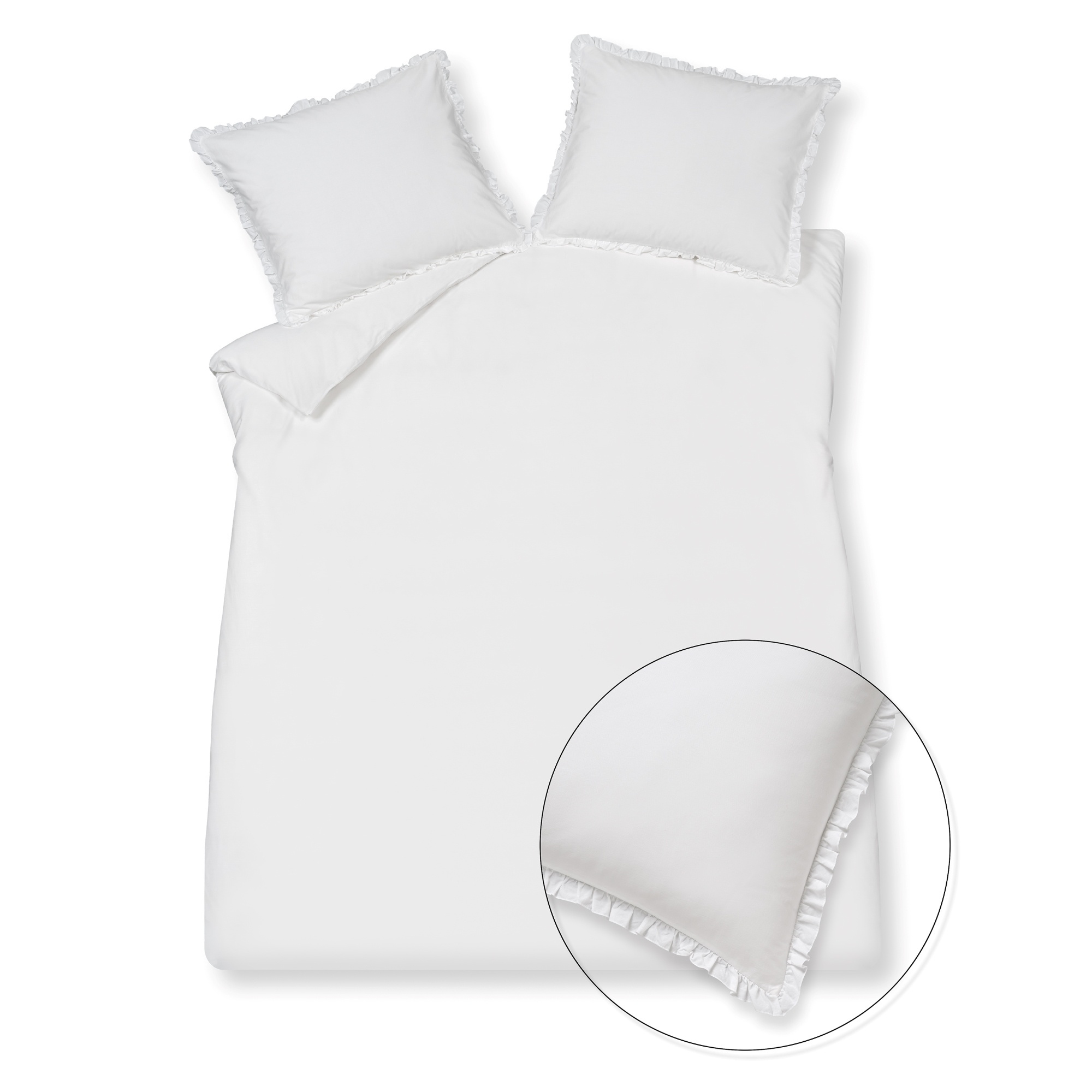 Vandyck PURE 83 duvet cover White 200x220 cm