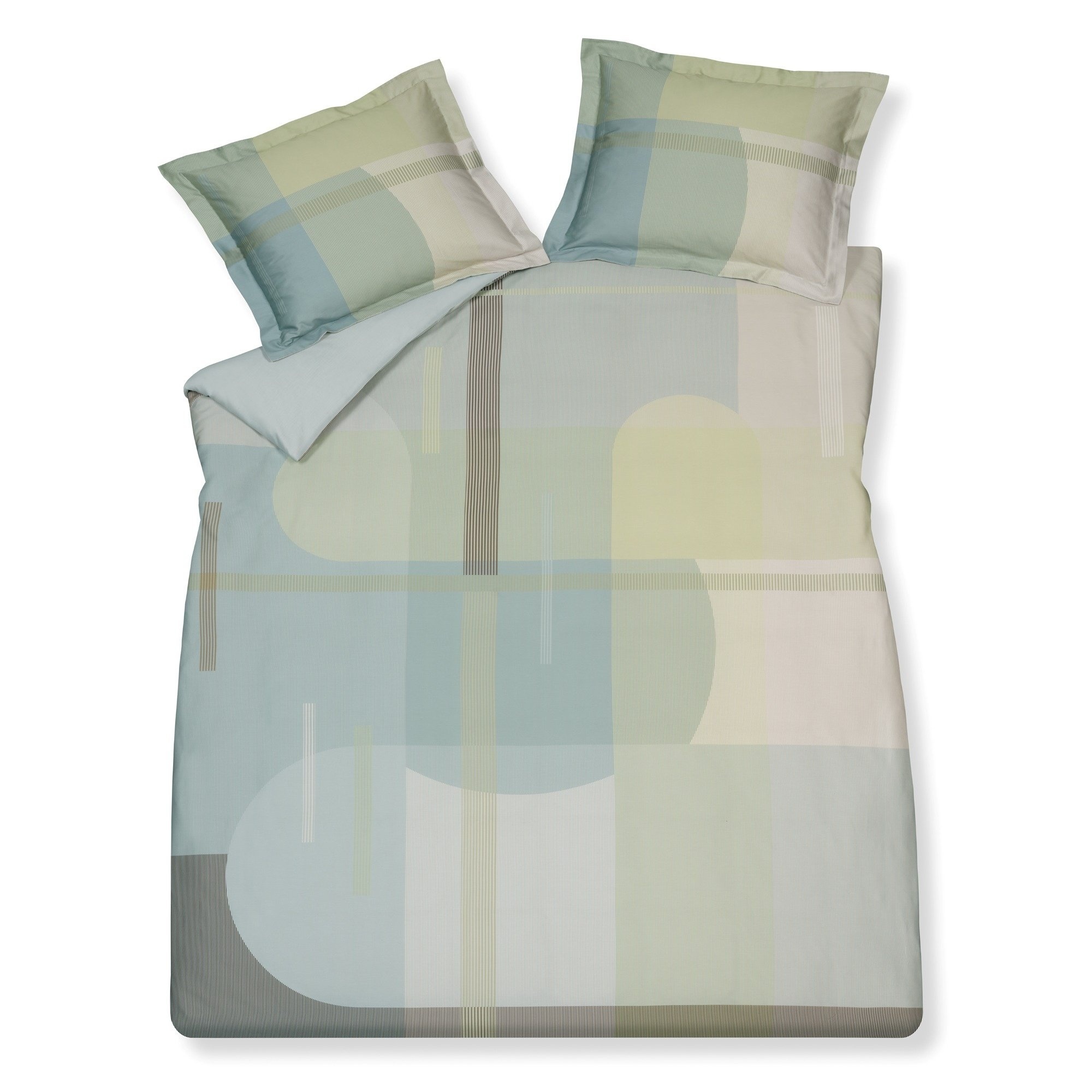 Housse de couette Vandyck LUSH LAGOON Thym 140x220 cm