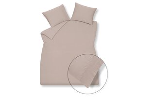 Housse de couette PURE 07 Blush 240x220 cm (lin / satin de coton)
