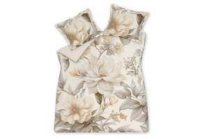 WHISPER dekbedovertrek Cream Tan 240x220 cm