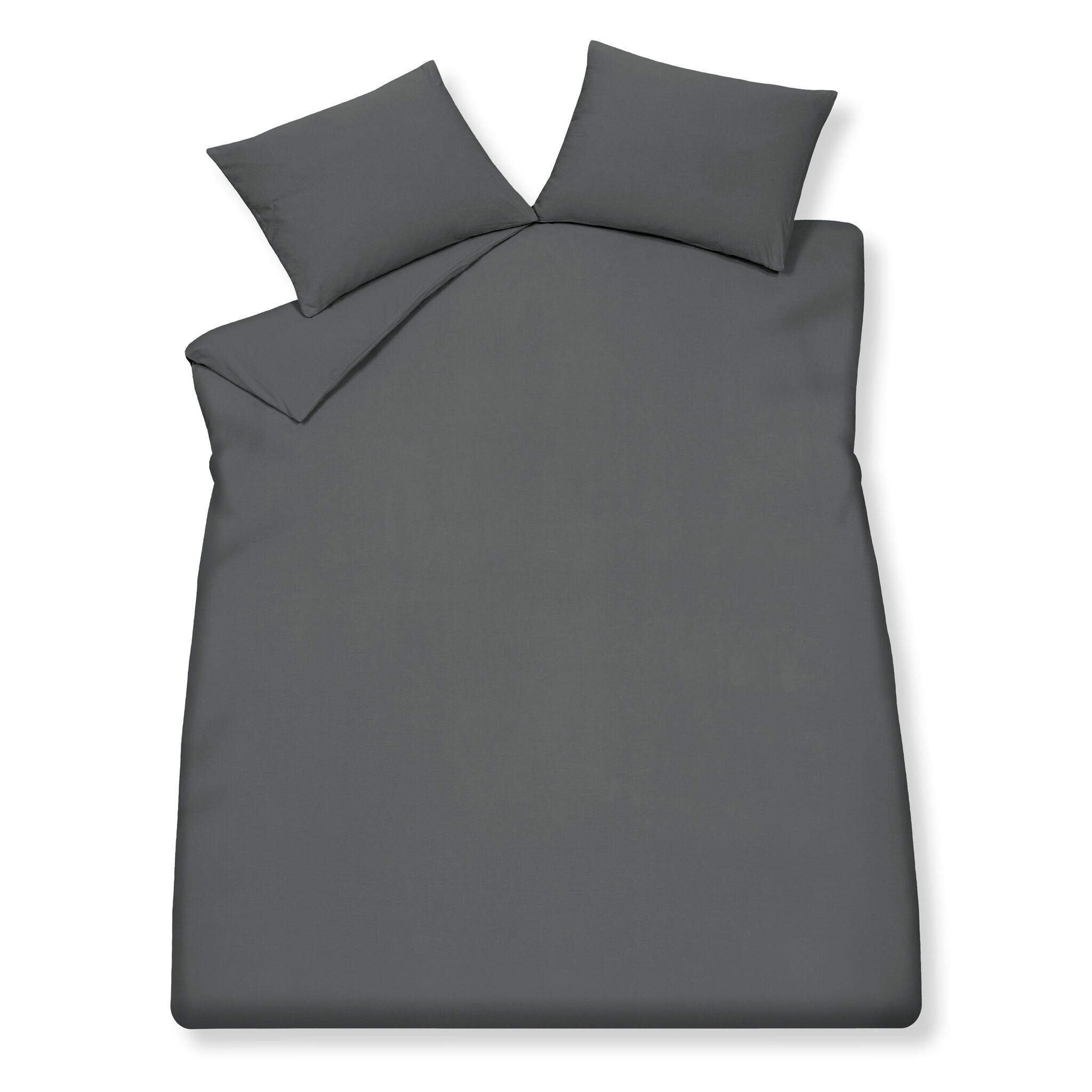 Housse de couette Vandyck PURE 66 Off Black 140x220 cm