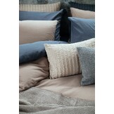 Taie d'oreiller Vandyck PURE 66 Off Black 60x70 cm