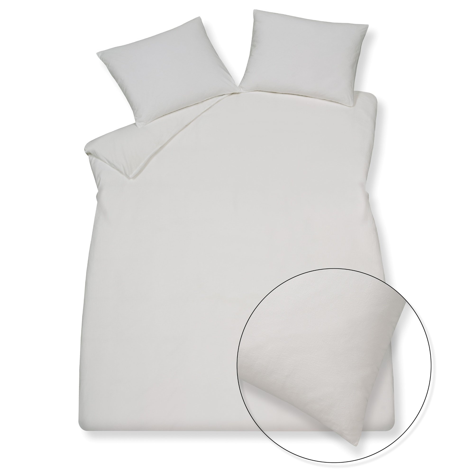 Vandyck PURE 66 dekbedovertrek Light Stone 140x220 cm