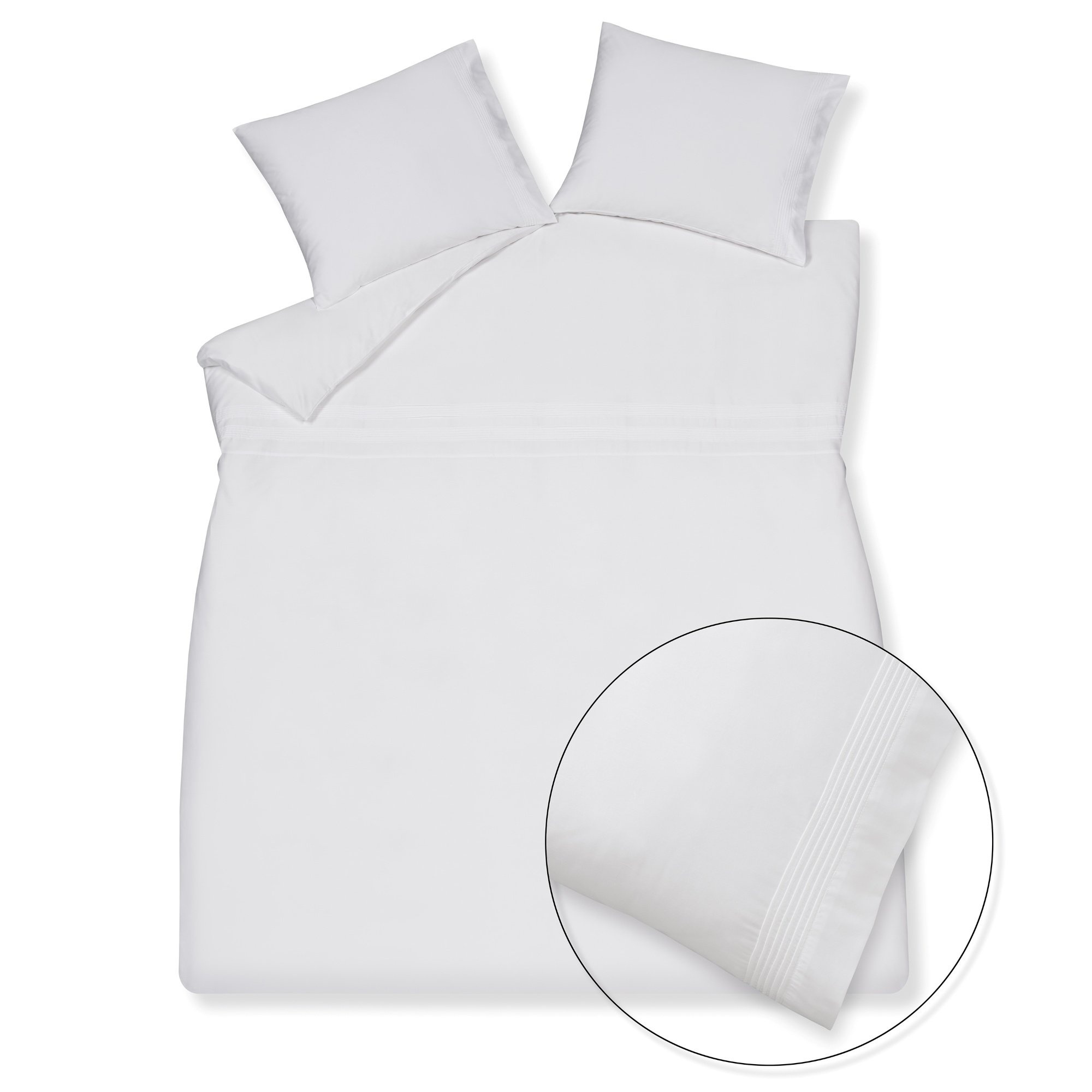 Vandyck PURITY PORTOFINO dekbedovertrek White 200x220 cm