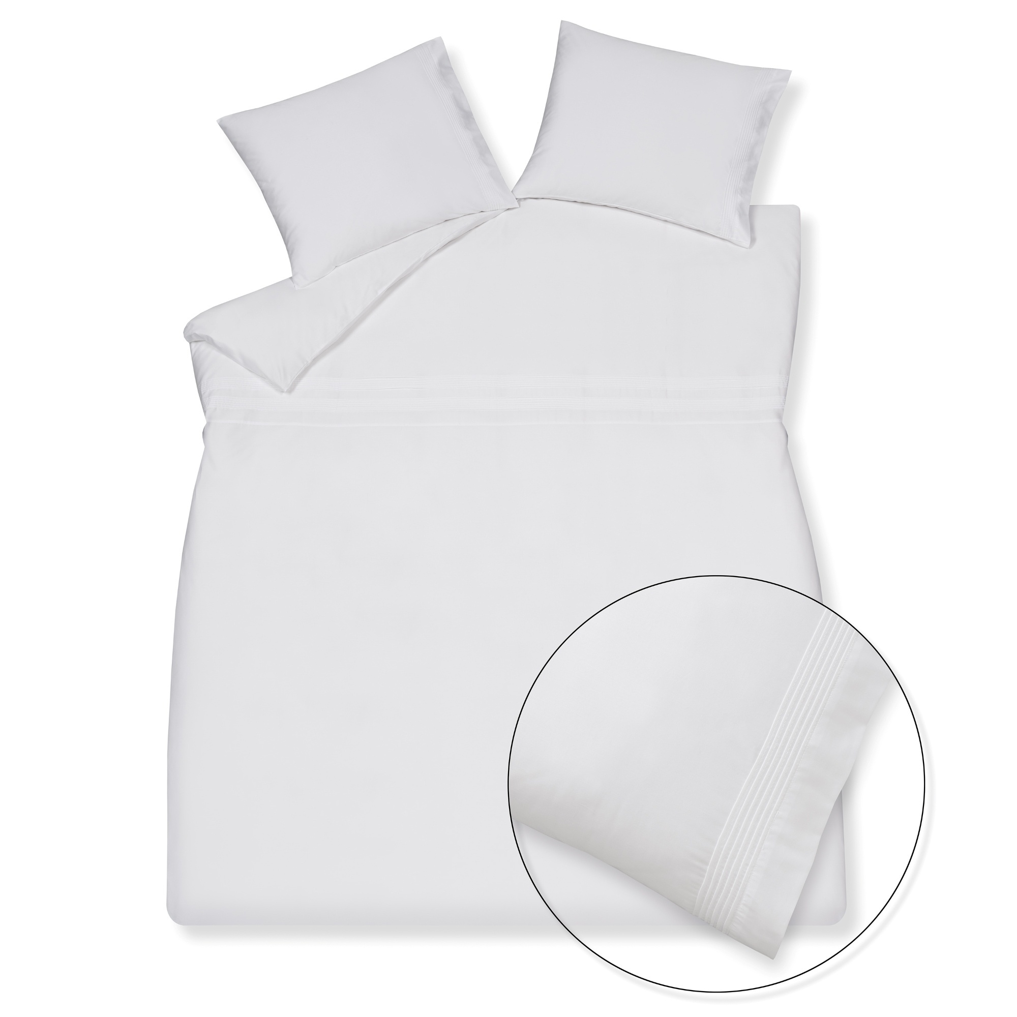 Housse de couette Vandyck PURITY PORTOFINO Blanc 240x220 cm