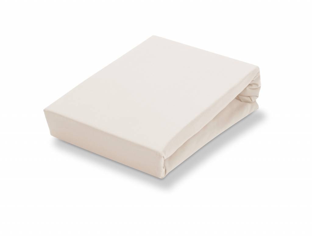 Drap-housse surmatelas fendu Vandyck JERSEY SUPREME Naturel