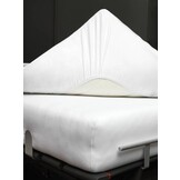 Drap-housse pour surmatelas Vandyck JERSEY SUPREME Noir