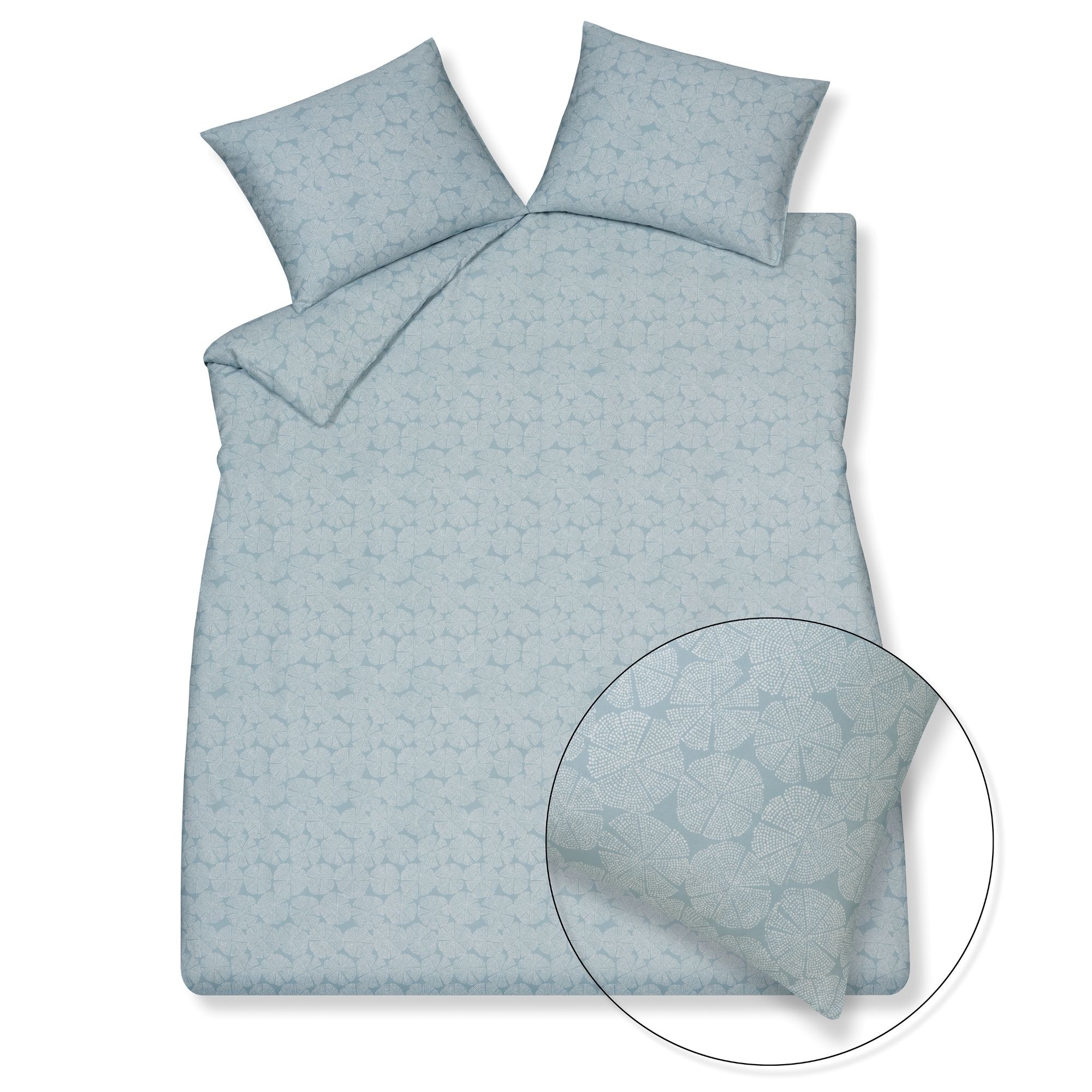 Housse de couette Vandyck PURE 93 Bleu Poudre 140x220 cm