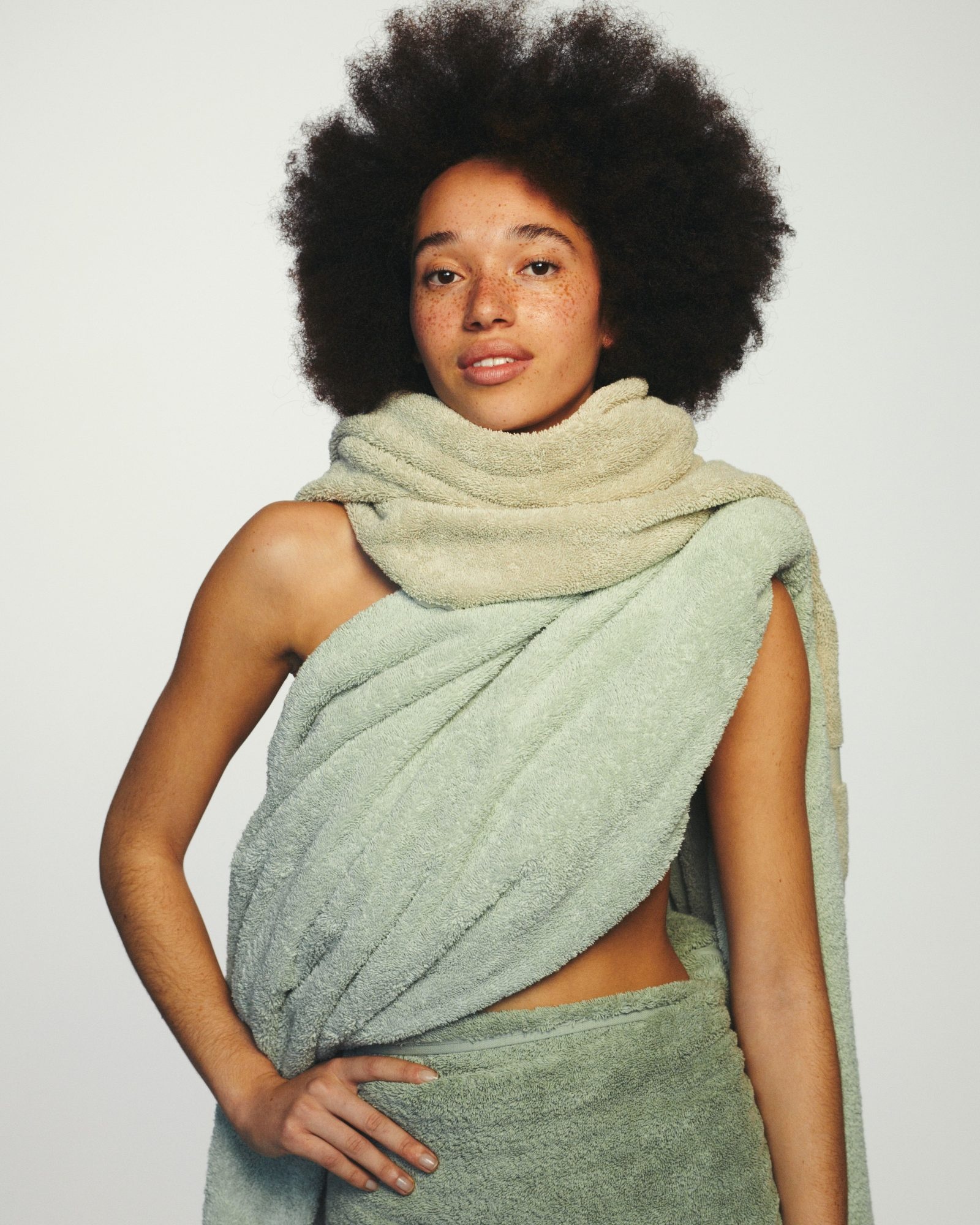 Vandyck RANGER bath textiles Smoke Green
