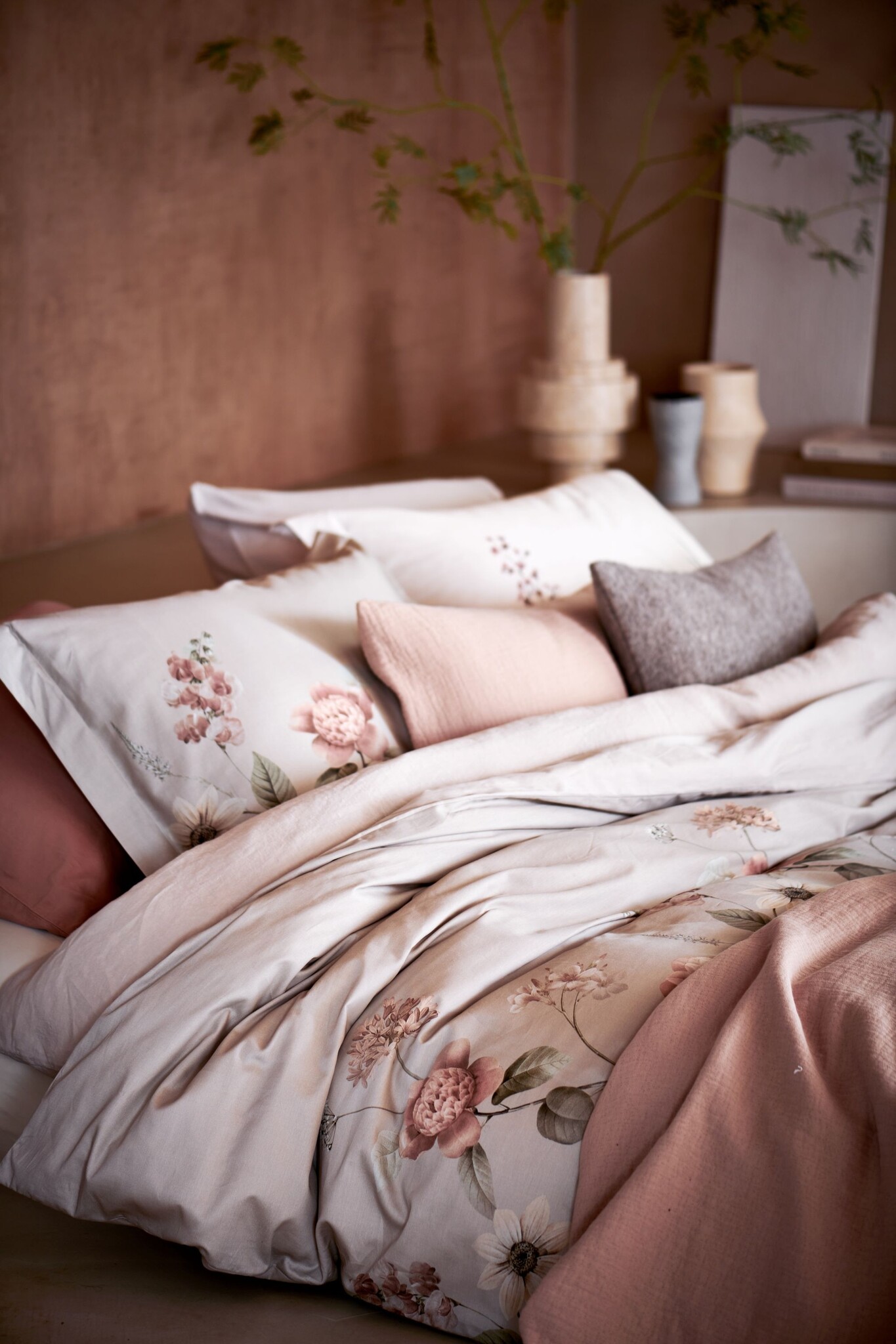 Housse de couette ROSEWOOD CHARM Lin 200x220 cm