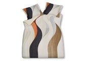 Dekbedovertrek CURVA Cream Tan 140x220 cm