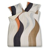 Housse de couette CURVA Crème Tan 240x220 cm