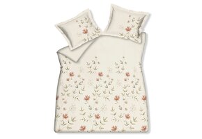 Dekbedovertrek FLEURINE Cream Tan 140x220 cm