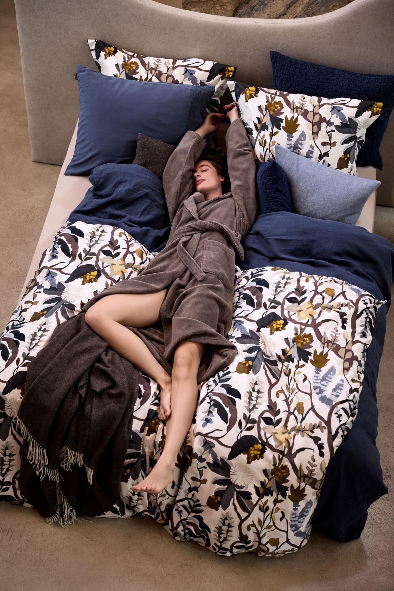 Bathrobe BEAUMONT Espresso