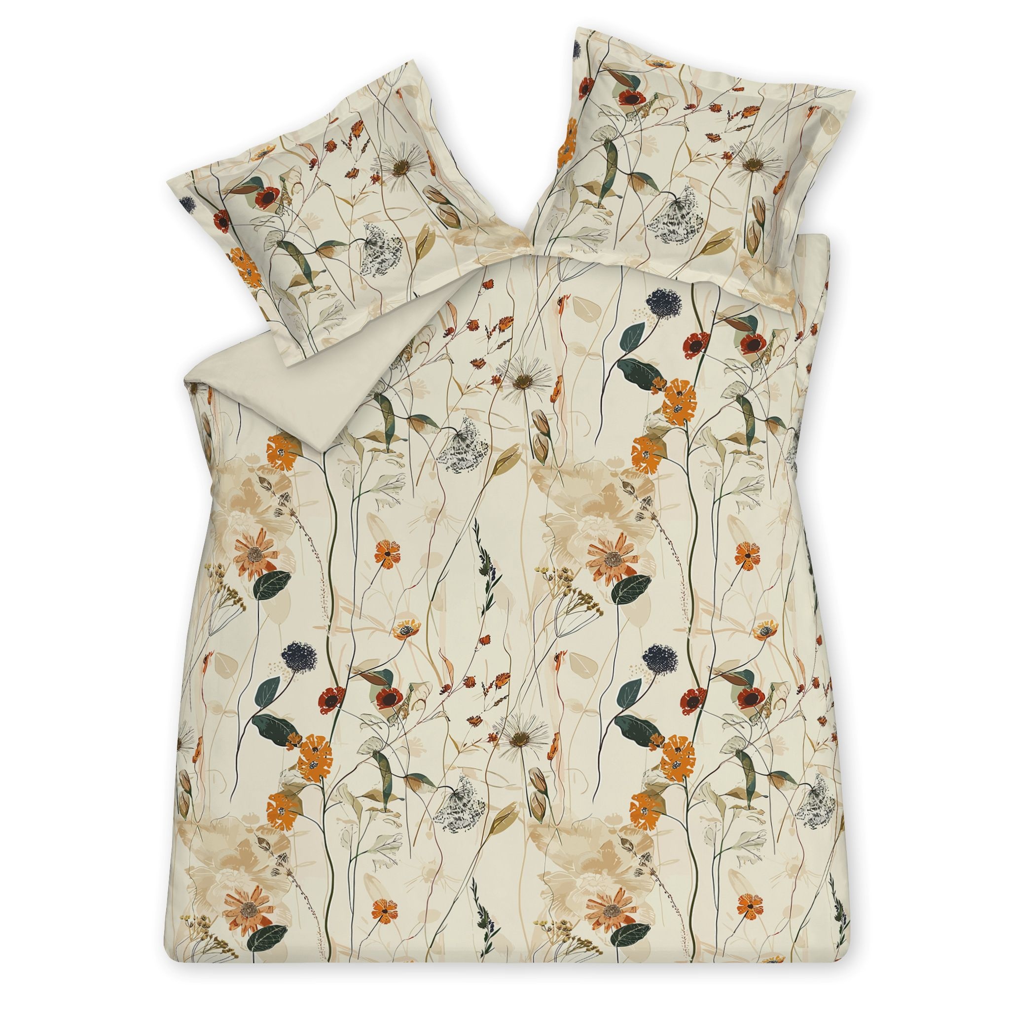 Dekbedovertrek IVORY BLISS Cream Tan 140x220 cm