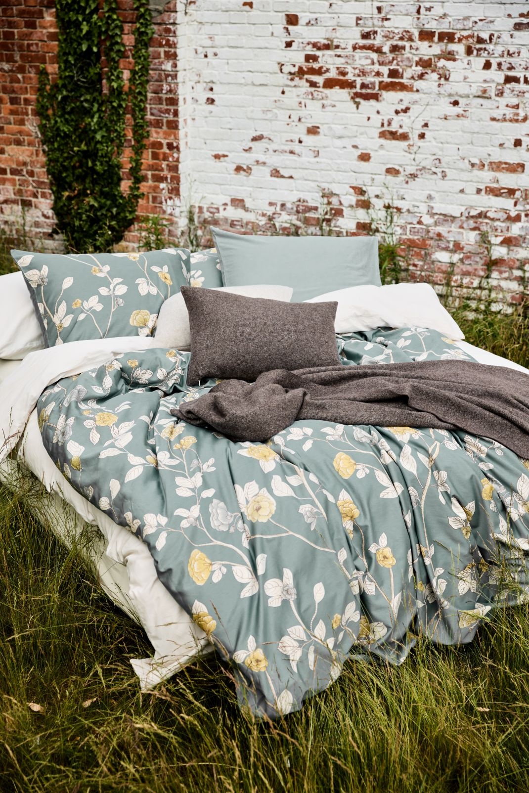 Housse de couette PURE 94 Bleu Perle 140x220 cm