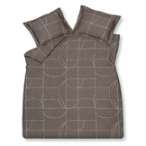 Dekbedovertrek PUZZLE Espresso 200x220 cm