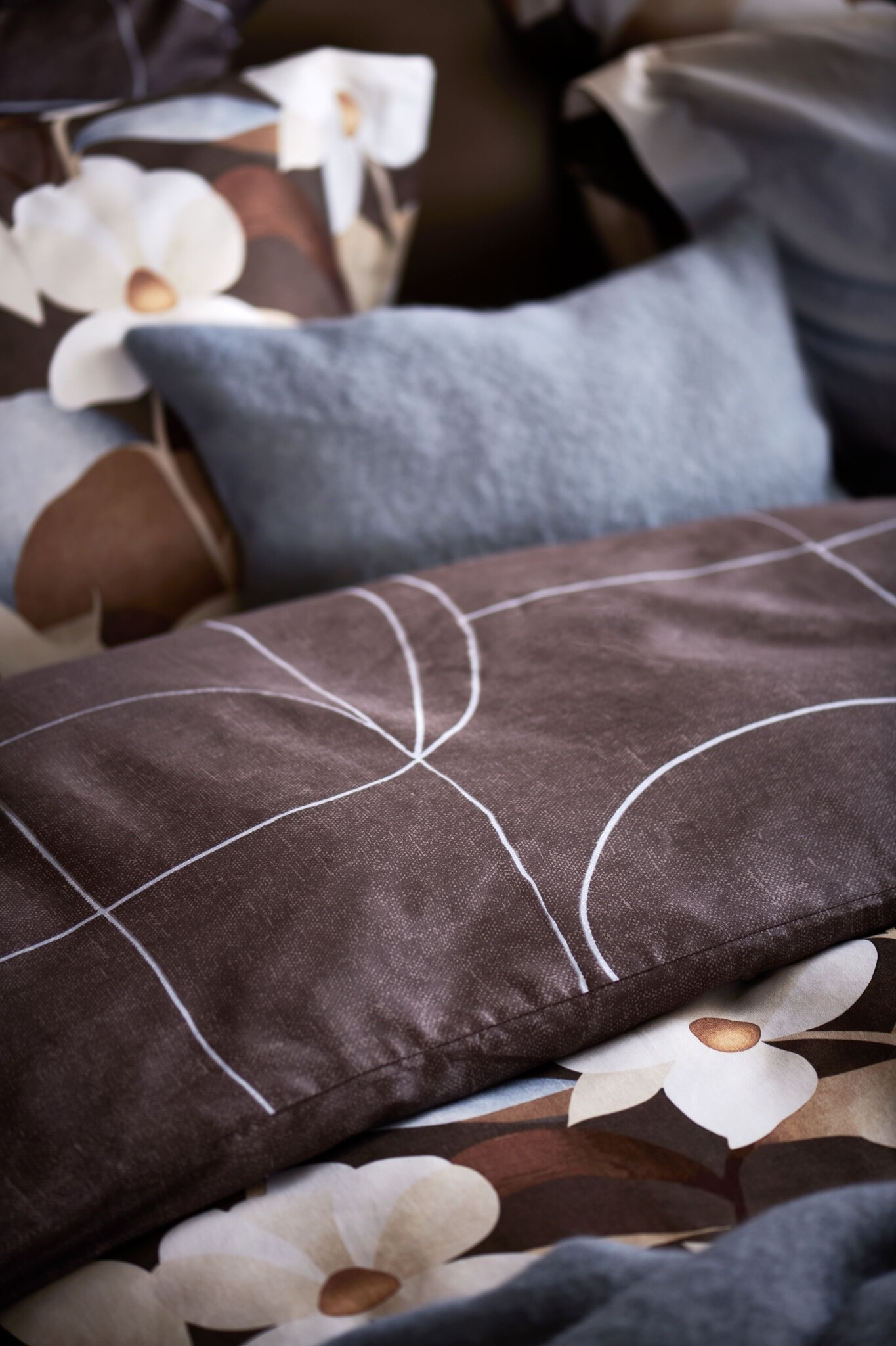 Housse de couette PUZZLE Espresso 240x220 cm