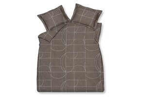 Dekbedovertrek PUZZLE Espresso 240x220 cm