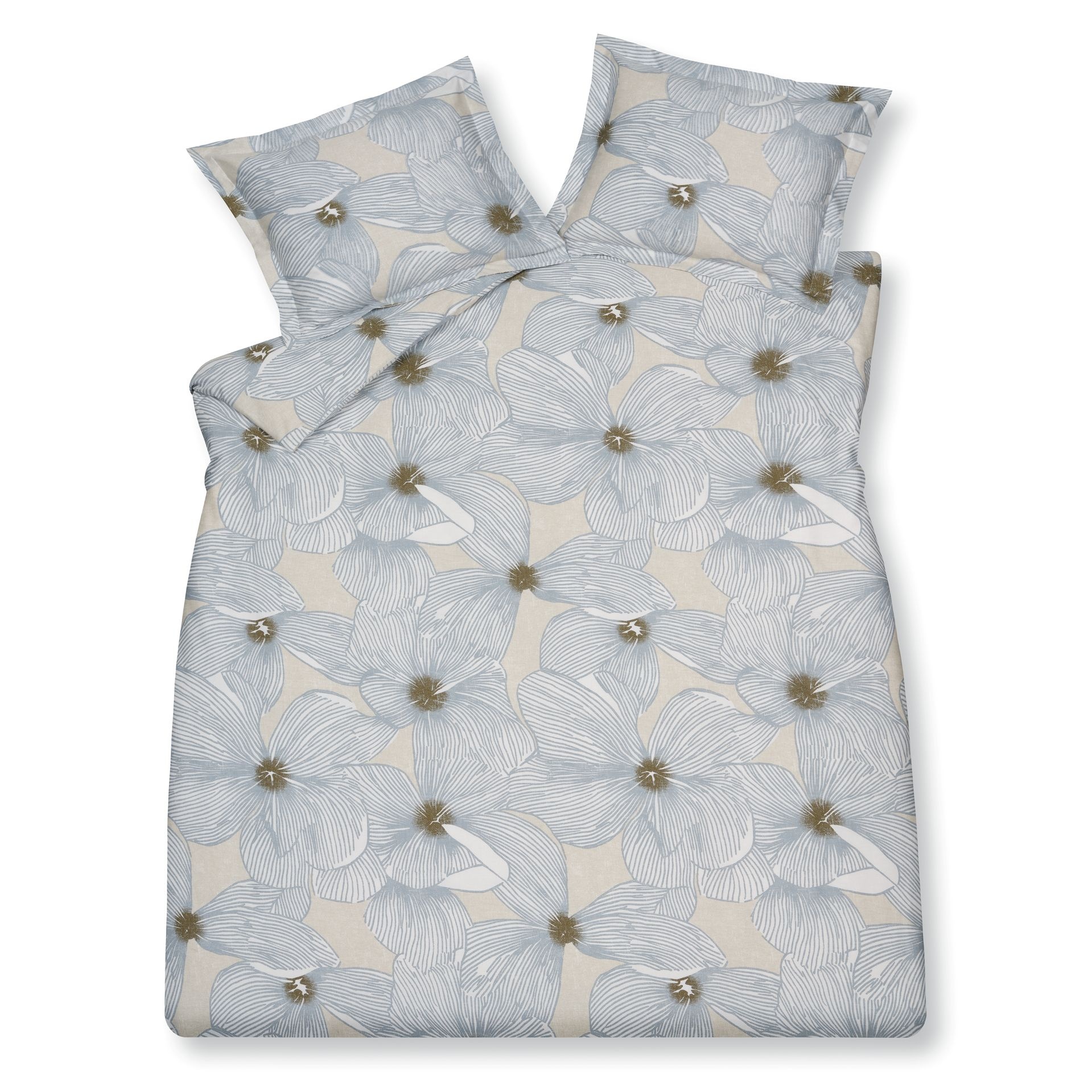 Duvet cover MOONFLOWER Stone 240x220 cm