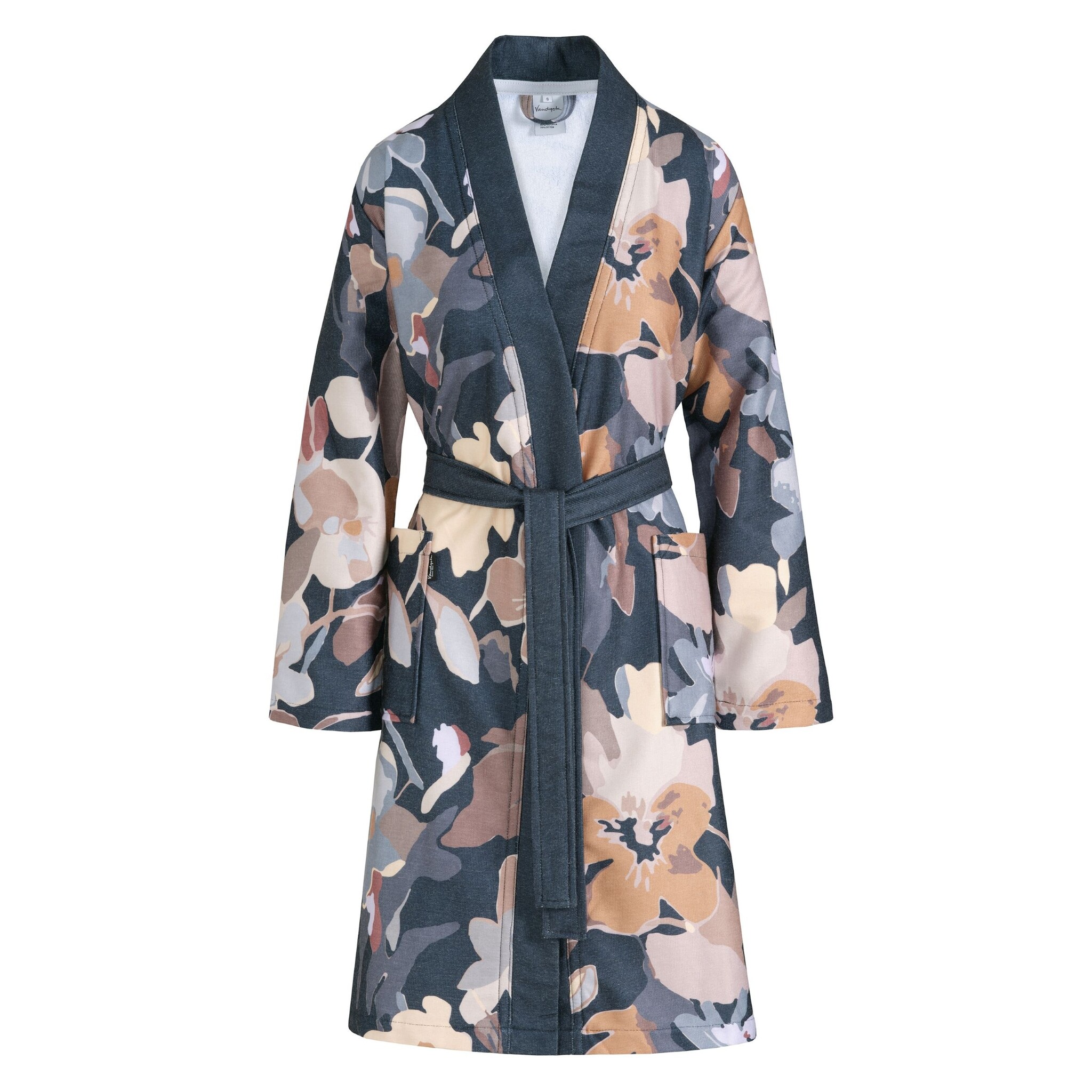 Bathrobe CLARA Blue Ink