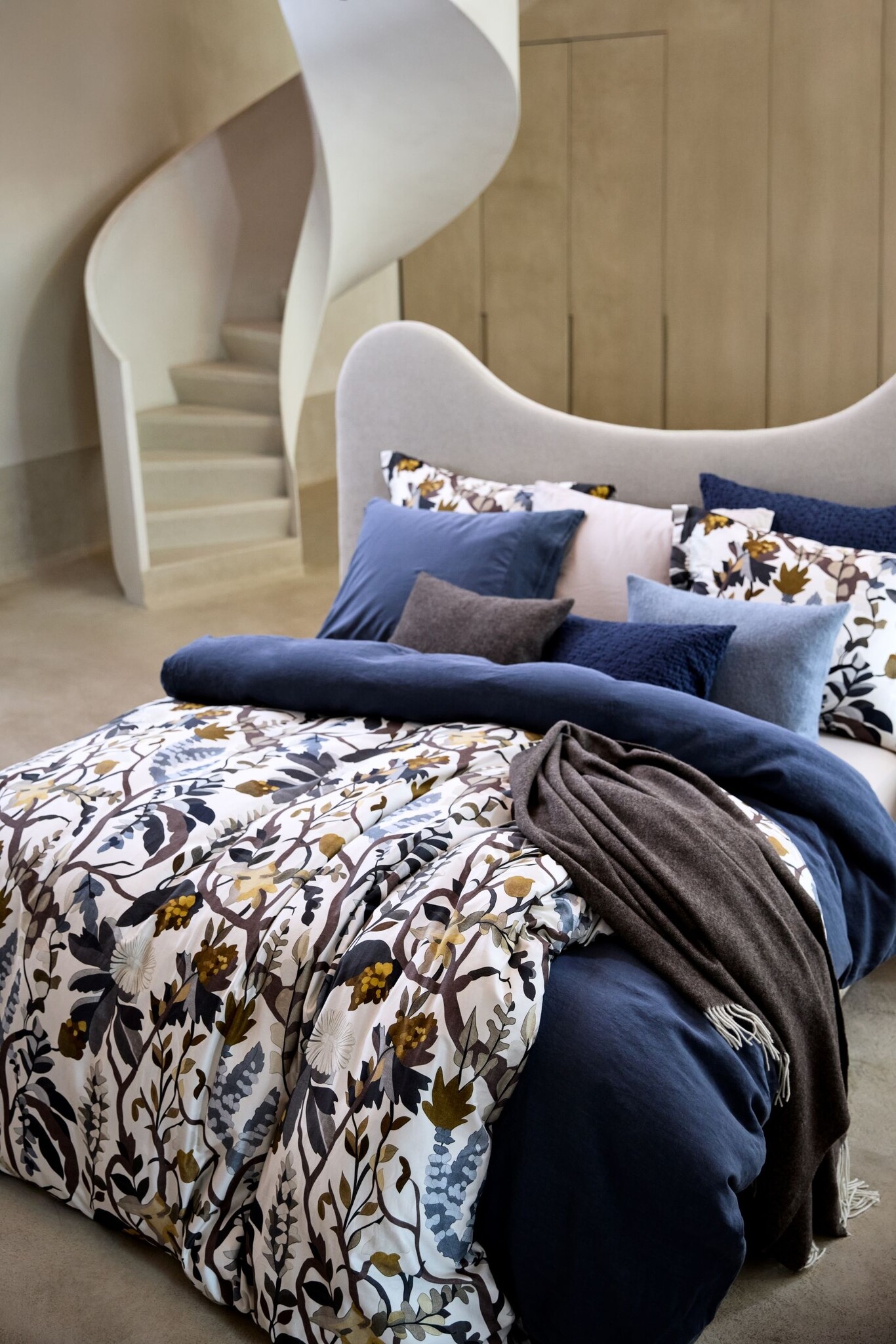 Duvet cover FOREST HAZE Multi 200x220 cm