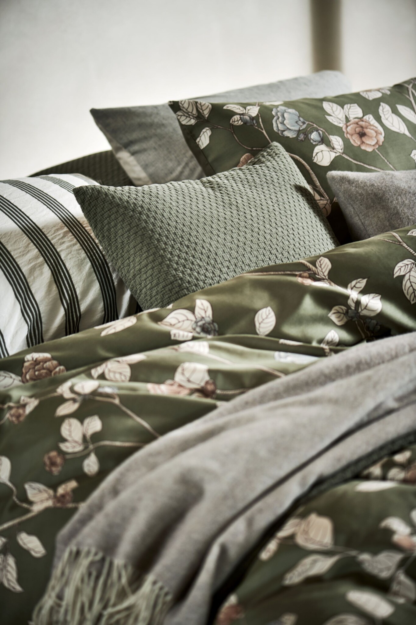 Dekbedovertrek PURE 95 Thyme 140x220 cm