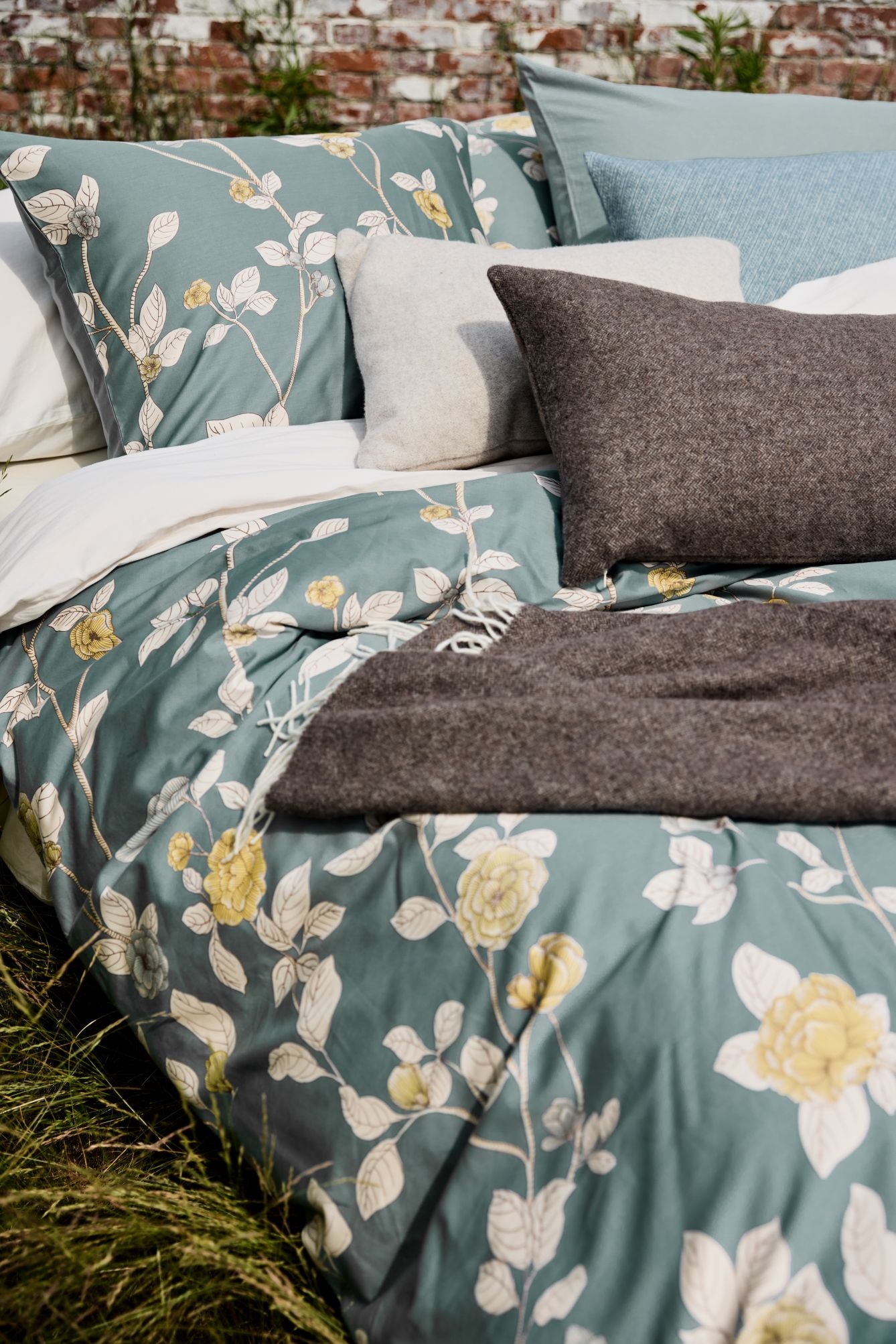 HOME SERINA pillowcase Espresso 40x55 cm