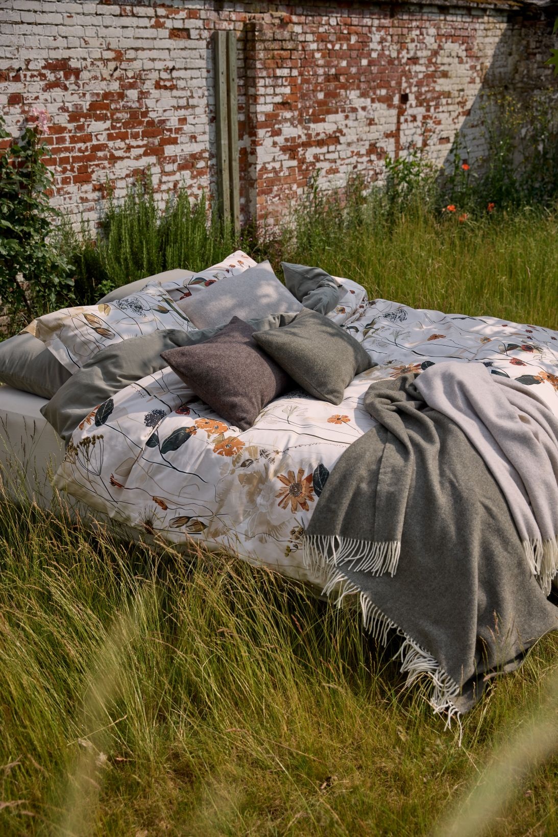 HOME SERINA bedspread Thyme 160x260 cm