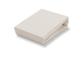 JERSEY SUPREME topper fitted sheet Butter