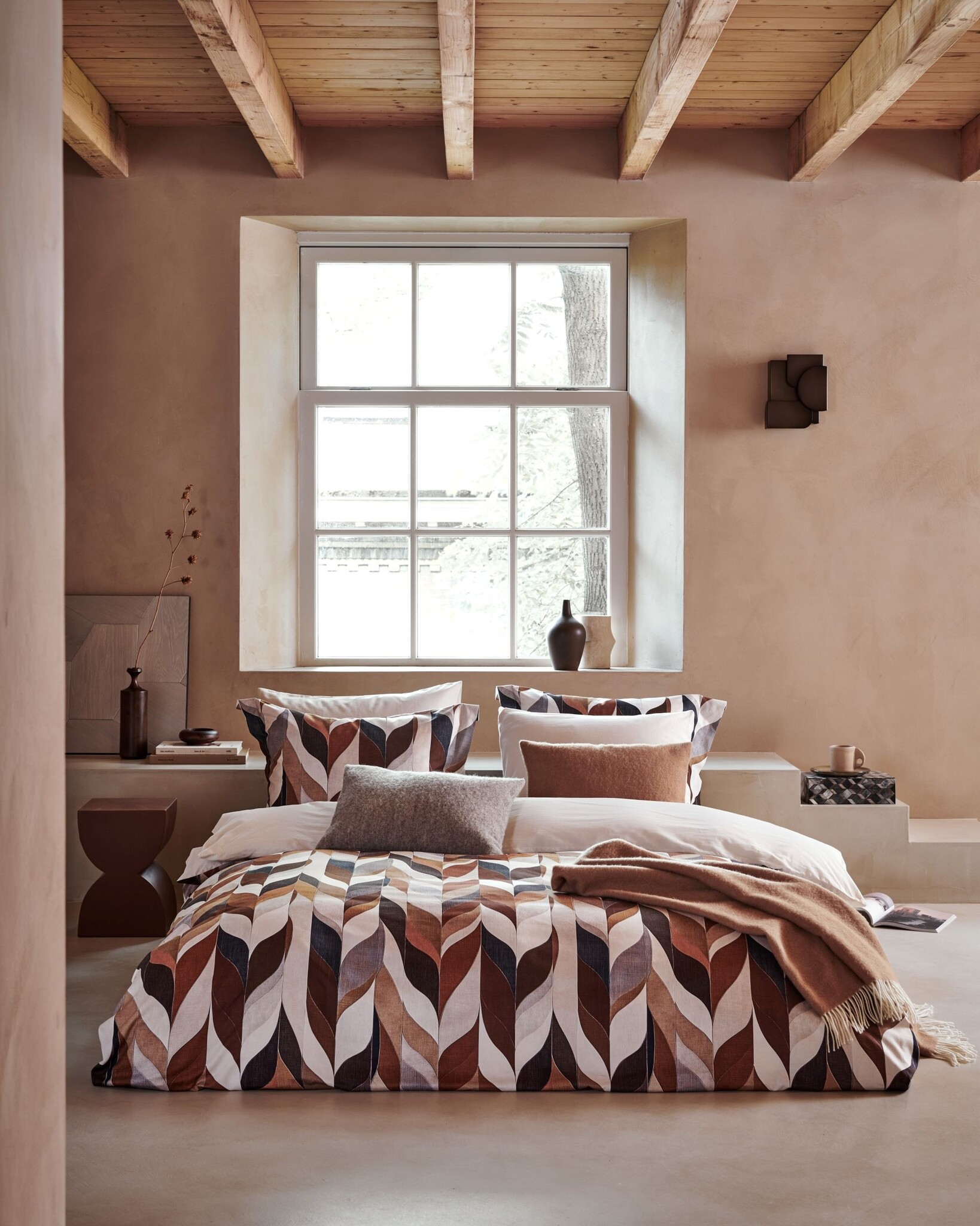 HOME BELLAVITA kussensloop Soft Tan 40x55 cm