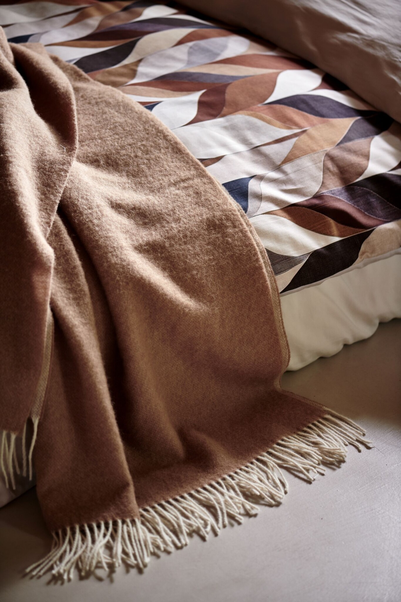 Plaid HOME BELLAVITA Soft Tan 130x220 cm