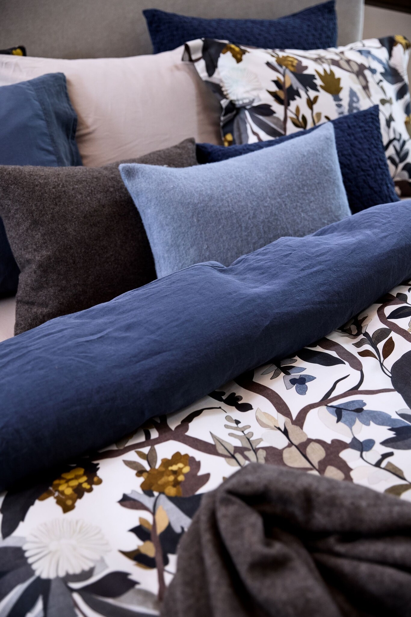 Plaid HOME BELLAVITA Dusty Blue 130x220 cm