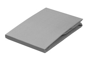 PERCALE hoeslaken Steel Grey
