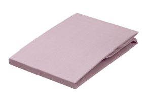 Drap-housse en percale rose sépia