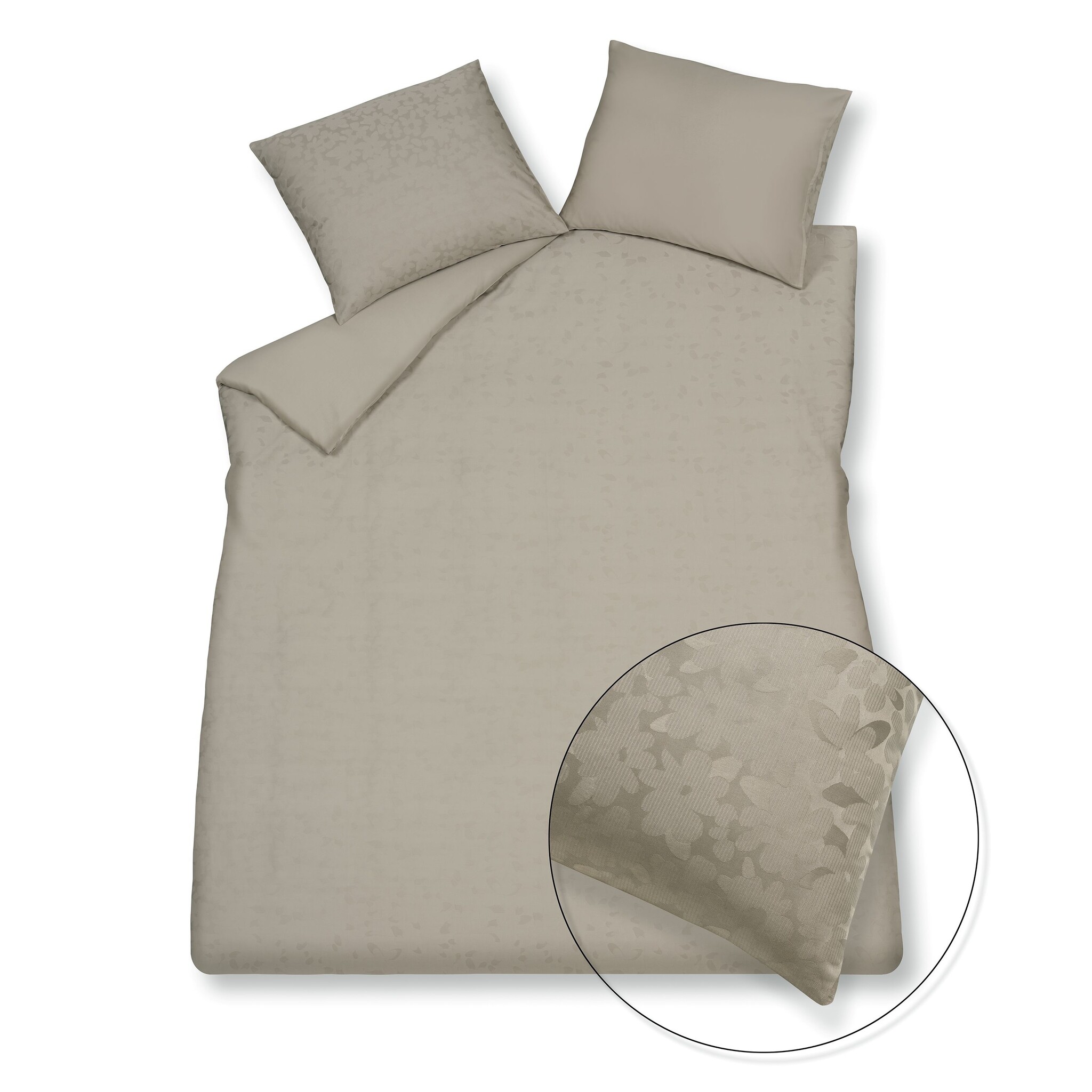 Housse de couette PURITY SANREMO Sauge 200x220 cm